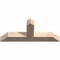 Ekena Millwork Portland Smooth Timber Gable Bracket, Douglas Fir, 48"W x 20"H x 5 1/2"D x 5 1/2"F, 10/12 Pitch GBW048X20X0606POR00SDF - alternate 5